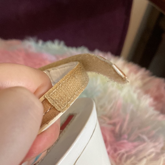 White Prada Sport Wedges with Cork Heel - Picture 15 of 15